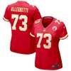 Nick Allegretti Kansas City Chiefs Womens Game Jersey - Red Nfl - Robokeg