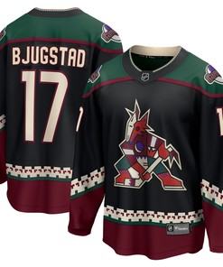 Nick Bjugstad Arizona Coyotes Fanatics Branded Home Breakaway Player Jersey - Black Nhl - Robokeg