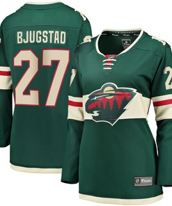 Nick Bjugstad Minnesota Wild Fanatics Branded Womens Home Breakaway Jersey - Green Nhl - Robokeg