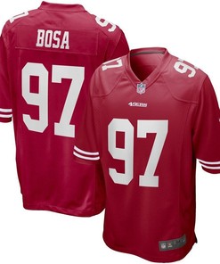 Nick Bosa San Francisco 49ers 2019 Nfl Draft First Round Pick Game Jersey Scarlet 2019 - Robokeg
