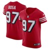 Nick Bosa San Francisco 49ers Alternate Vapor Elite Jersey Scarlet Nfl - Robokeg