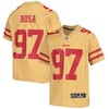 Nick Bosa San Francisco 49ers Inverted Team Game Jersey - Gold Nfl - Robokeg
