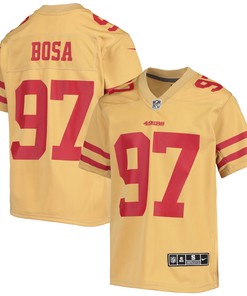 Nick Bosa San Francisco 49ers Inverted Team Game Jersey - Gold Nfl - Robokeg