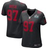 Nick Bosa San Francisco 49ers Nike Womens Super Bowl Liv Game Event Jersey - Black - Robokeg