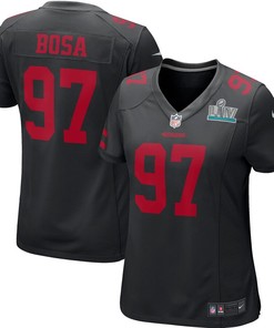 Nick Bosa San Francisco 49ers Nike Womens Super Bowl Liv Game Event Jersey - Black - Robokeg