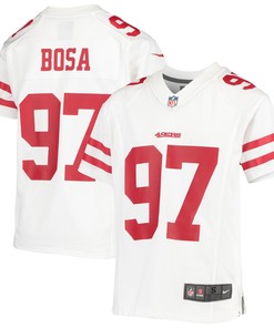 Nick Bosa San Francisco 49ers Player Game Jersey - White Nfl - Robokeg