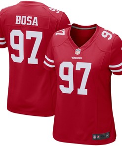 Nick Bosa San Francisco 49ers Womens Game Player Jersey - Scarlet Nfl - Robokeg