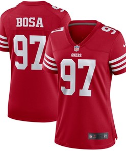 Nick Bosa San Francisco 49ers Womens Player Game Jersey Scarlet Nfl - Robokeg