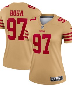 Nick Bosa San Francisco 49ers Womens Team Inverted Legend Jersey - Gold Nfl - Robokeg