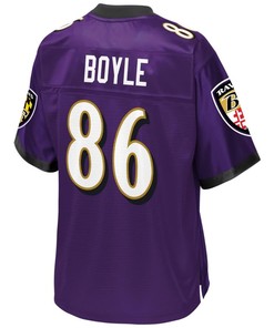 Nick Boyle Baltimore Ravens Nfl Pro Line Team Color Player Jersey - Purple - Robokeg