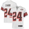 Nick Chubb Cleveland Browns 1946 Collection Alternate Game Jersey - White Nfl - Robokeg