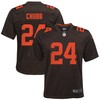 Nick Chubb Cleveland Browns Alternate Game Jersey Brown Nfl - Robokeg