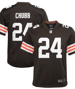 Nick Chubb Cleveland Browns Game Jersey - Brown Nfl - Robokeg