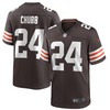 Nick Chubb Cleveland Browns Game Player Jersey Brown Nfl - Robokeg