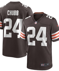 Nick Chubb Cleveland Browns Game Player Jersey Brown Nfl - Robokeg