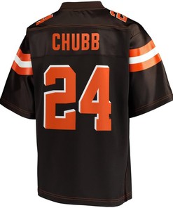 Nick Chubb Cleveland Browns Nfl Pro Line Youth Player Jersey - Brown - Robokeg