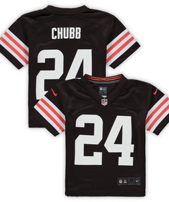 Nick Chubb Cleveland Browns Preschool Game Jersey - Brown Nfl - Robokeg