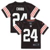 Nick Chubb Cleveland Browns Toddler Game Jersey - Brown Nfl - Robokeg
