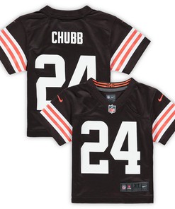 Nick Chubb Cleveland Browns Toddler Game Jersey - Brown Nfl - Robokeg