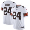 Nick Chubb Cleveland Browns Vapor Limited Jersey - White Nfl - Robokeg
