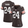 Nick Chubb Cleveland Browns Womens Player Game Jersey - Brown Nfl - Robokeg