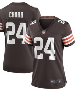 Nick Chubb Cleveland Browns Womens Player Game Jersey - Brown Nfl - Robokeg