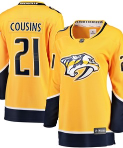 Nick Cousins Nashville Predators Fanatics Branded Womens Home Breakaway Jersey - Gold Nhl - Robokeg