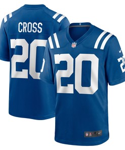 Nick Cross Indianapolis Colts Player Game Jersey - Royal Nfl - Robokeg
