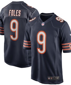 Nick Foles Chicago Bears Game Jersey - Navy Nfl - Robokeg