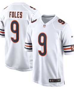 Nick Foles Chicago Bears Game Jersey White Nfl - Robokeg