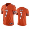 Nick Foles Chicago Bears Orange Vapor Limited Jersey - Robokeg