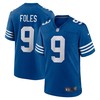 Nick Foles Indianapolis Colts Player Game Jersey - Blue Nfl - Robokeg