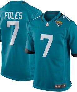 Nick Foles Jacksonville Jaguars Nike Game Jersey - Teal - Robokeg