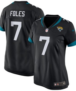 Nick Foles Jacksonville Jaguars Nike Womens Game Jersey - Black - Robokeg