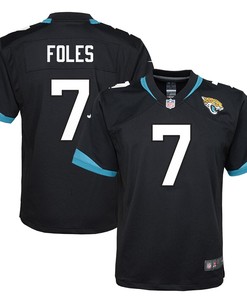 Nick Foles Jacksonville Jaguars Nike Youth Game Jersey - Black - Robokeg