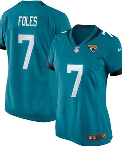 Nick Foles Jacksonville Jaguars Womens Game Player Jersey - Teal Nfl - Robokeg
