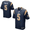 Nick Foles Los Angeles Rams Nike Game Jersey - Navy - Robokeg