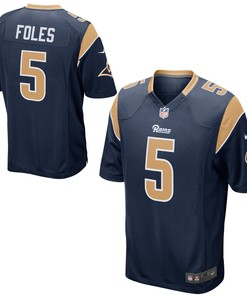 Nick Foles Los Angeles Rams Nike Game Jersey - Navy - Robokeg