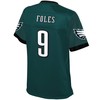Nick Foles Philadelphia Eagles Nfl Pro Line Womens Team Color Player Jersey - Midnight Green - Robokeg