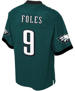 Nick Foles Philadelphia Eagles Nfl Pro Line Youth Team Color Player Jersey - Midnight Green - Robokeg