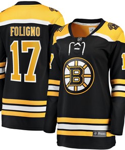 Nick Foligno Boston Bruins Fanatics Branded Womens Home Breakaway Player Jersey - Black Nhl - Robokeg