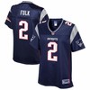 Nick Folk New England Patriots Nfl Pro Line Womens Player Jersey - Navy - Robokeg