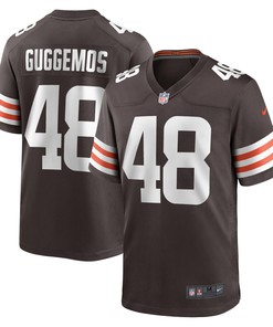 Nick Guggemos Cleveland Browns Game Jersey - Brown Nfl - Robokeg