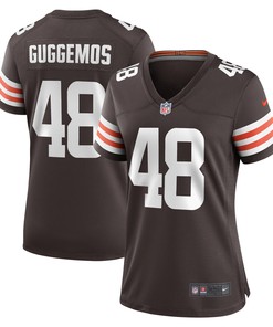 Nick Guggemos Cleveland Browns Womens Game Jersey - Brown Nfl - Robokeg