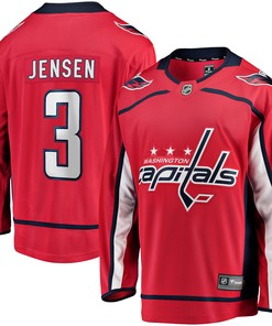 Nick Jensen Washington Capitals Fanatics Branded Replica Player Jersey - Red Nhl - Robokeg
