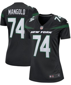Nick Mangold New York Jets Womens Retired Player Jersey - Black Nfl - Robokeg