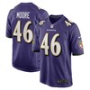 Nick Moore Baltimore Ravens Game Jersey - Purple Nfl - Robokeg