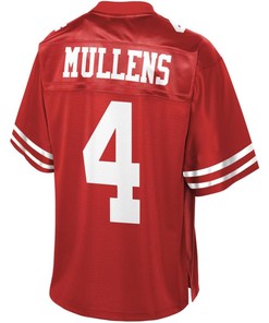 Nick Mullens San Francisco 49ers Nfl Pro Line Team Player Jersey - Scarlet - Robokeg