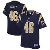 Nick Scott Los Angeles Rams Nfl Pro Line Womens Team Player Jersey - Navy - Robokeg