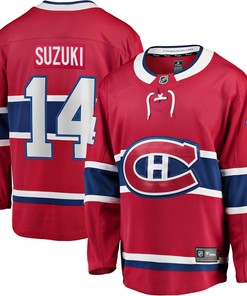 Nick Suzuki Montreal Canadiens Fanatics Branded Home Premier Breakaway Player Jersey - Red Nhl - Robokeg